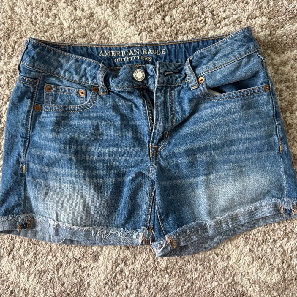 Old Navy & American Eagle Women's Blue Denim Cutoff Shorts